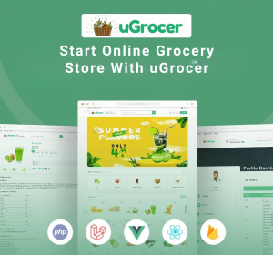 uGrocer - Grocery Website & Mobile Application - Android | IOS